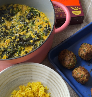 Meatballs + Daal
