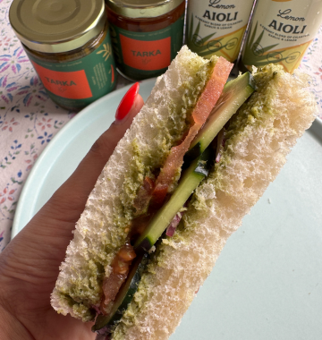 Chutney Tarka Sandwich