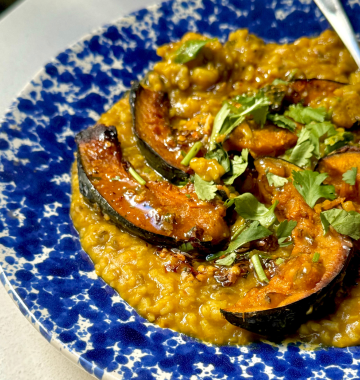 Kabocha Squash with Kitchari